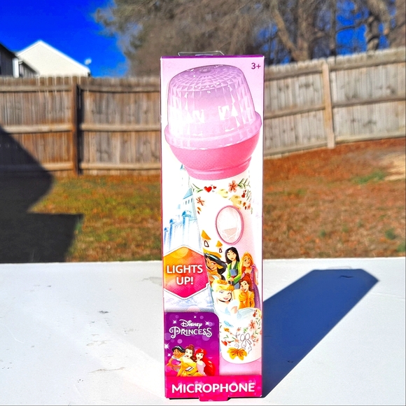 Disney Princess 👸 Light Up Microphone Photo #4 Shows The Actual Size - Picture 1 of 5
